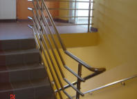Metal railings 
